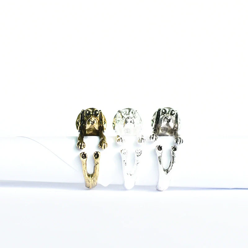 Wholesale Vintage Alloy Zodiac Animal Ring With Oil Treatment For Unisex