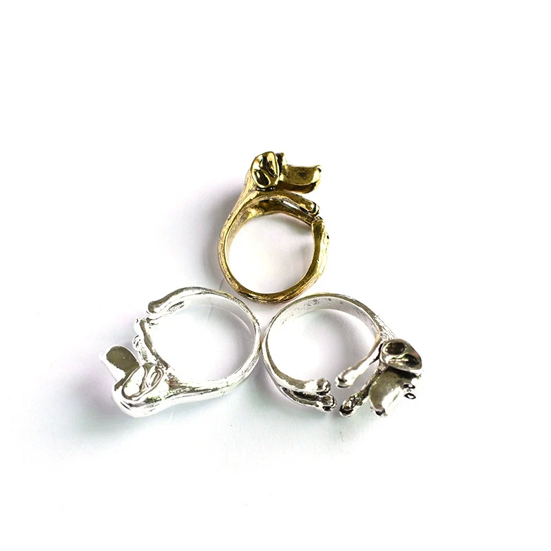 Wholesale Vintage Alloy Zodiac Animal Ring With Oil Treatment For Unisex - Image 3