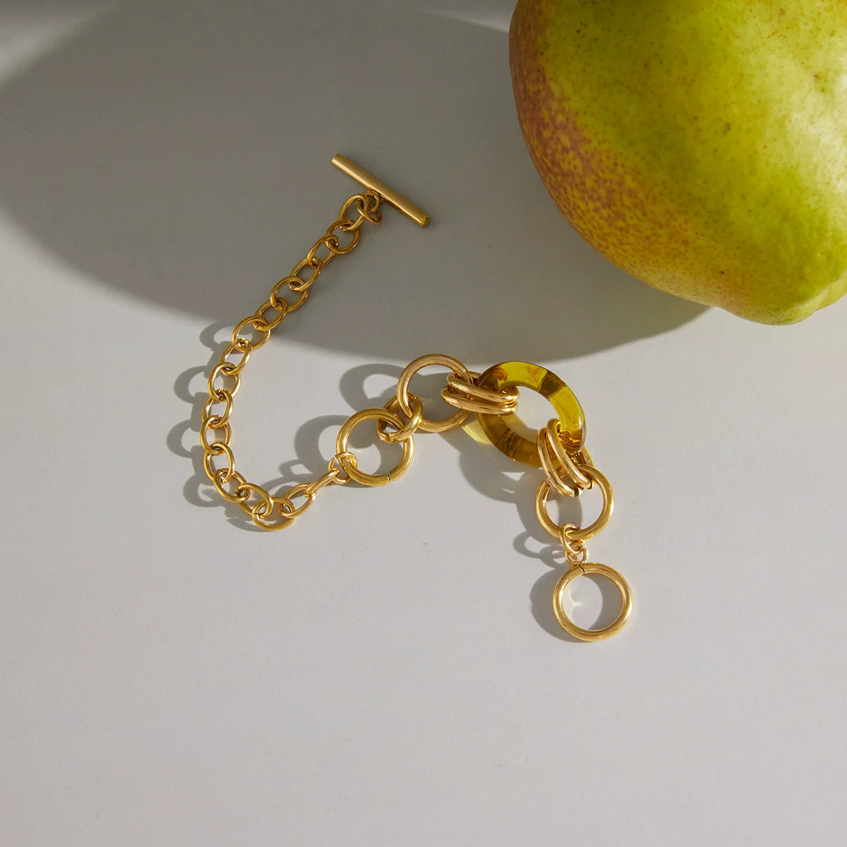 Wholesale Vintage Geometric Electroplated Stainless Steel Necklace For Women - Image 4