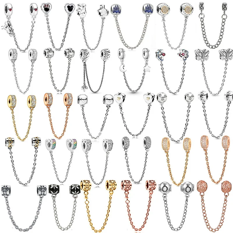 Wholesale Vintage Safety Chain Charm Bracelet Jewelry Diy Accessories Made Of Metal With Totem Pattern And Electroplating Treatment