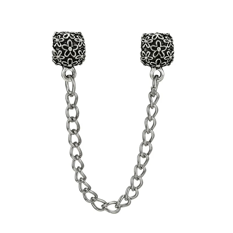 Wholesale Vintage Safety Chain Charm Bracelet Jewelry Diy Accessories Made Of Metal With Totem Pattern And Electroplating Treatment - Image 14