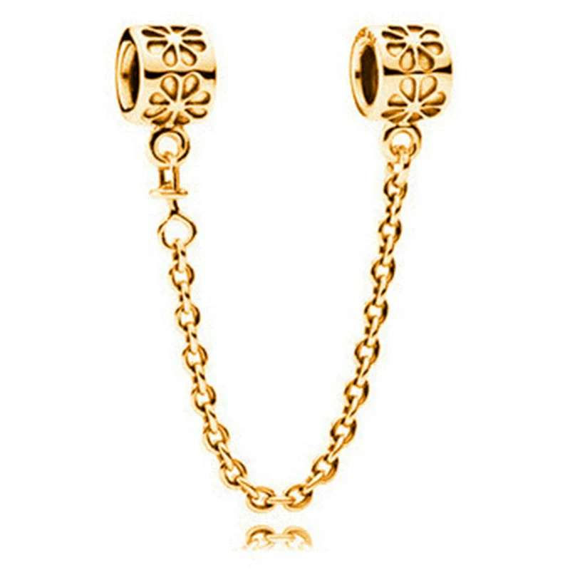 Wholesale Vintage Safety Chain Charm Bracelet Jewelry Diy Accessories Made Of Metal With Totem Pattern And Electroplating Treatment - Image 8