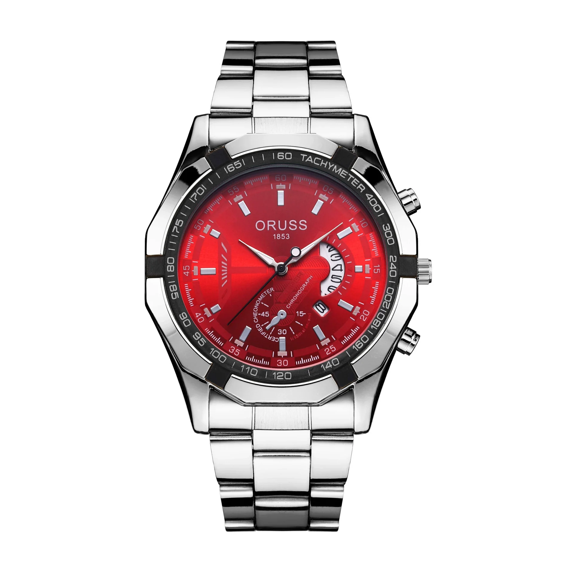 Wholesale Waterproof Non Mechanical Watch With Steel Case Round Dial And Mineral Strengthened Glass Mirror For Men - Image 11