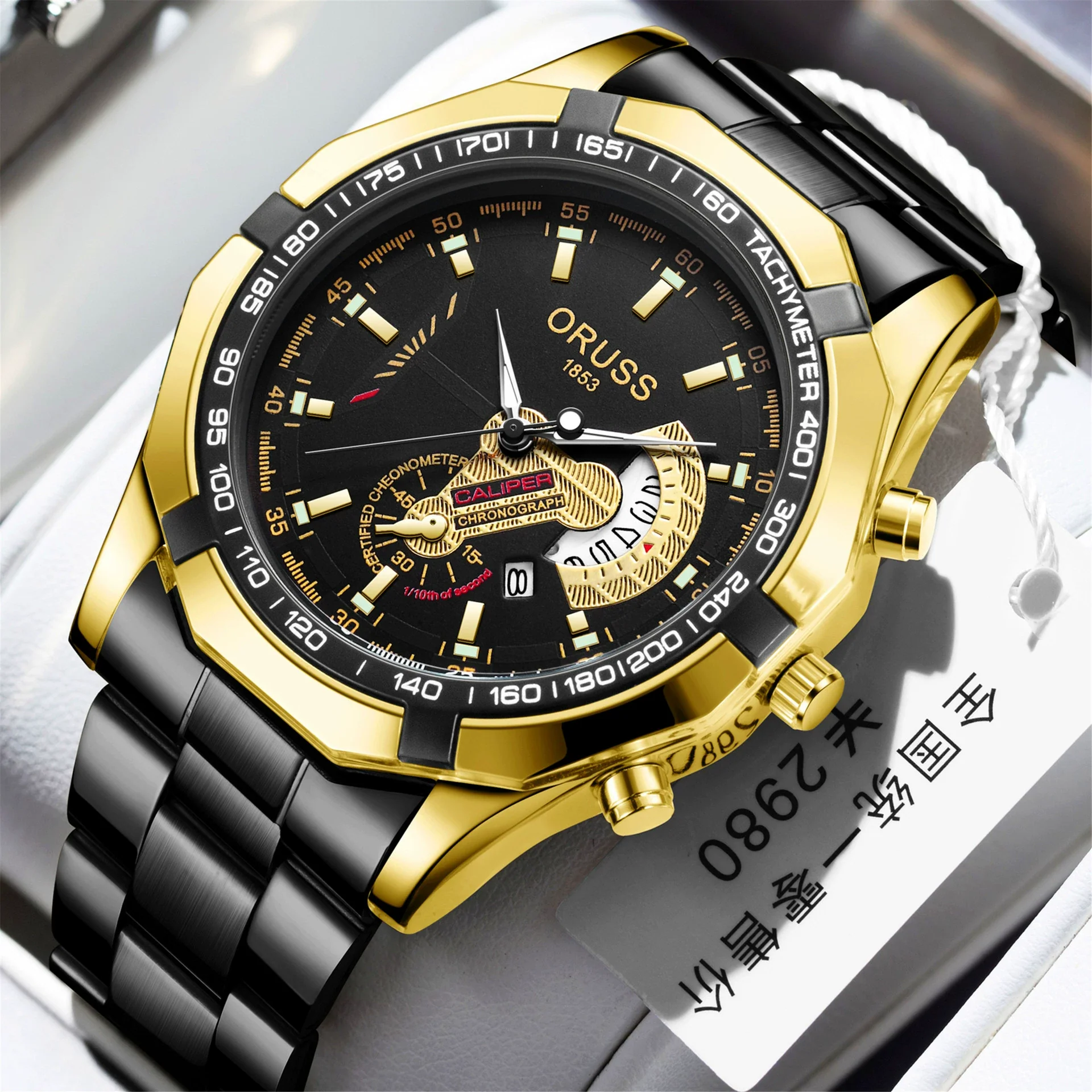 Wholesale Waterproof Non Mechanical Watch With Steel Case Round Dial And Mineral Strengthened Glass Mirror For Men - Image 8