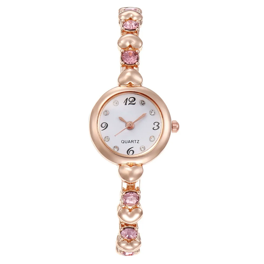Wholesale Women's Alloy Bracelet Watch Fashion Simple Round Dial - Image 5