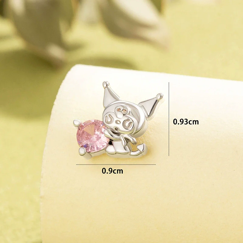 Wholesale Women's Animal Zodiac Style Titanium Steel Electroplated Screw Ear Nails - Image 3