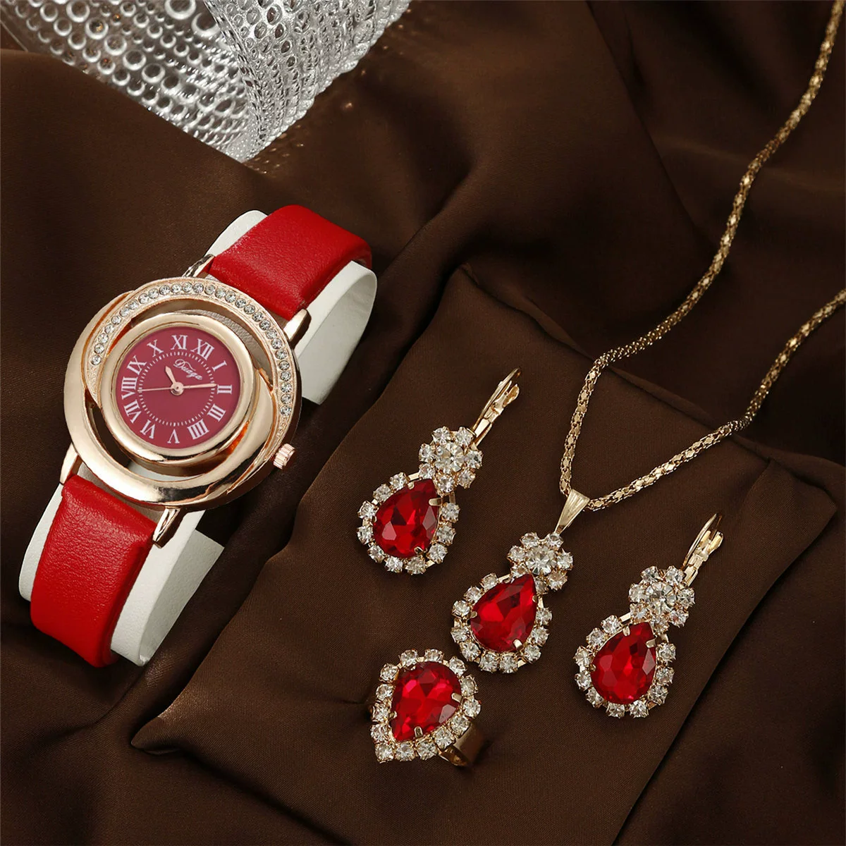 Wholesale Women's Belt Quartz Watch Alloy Case Pu Strap Stainless Steel Buckle Round Dial - Image 2