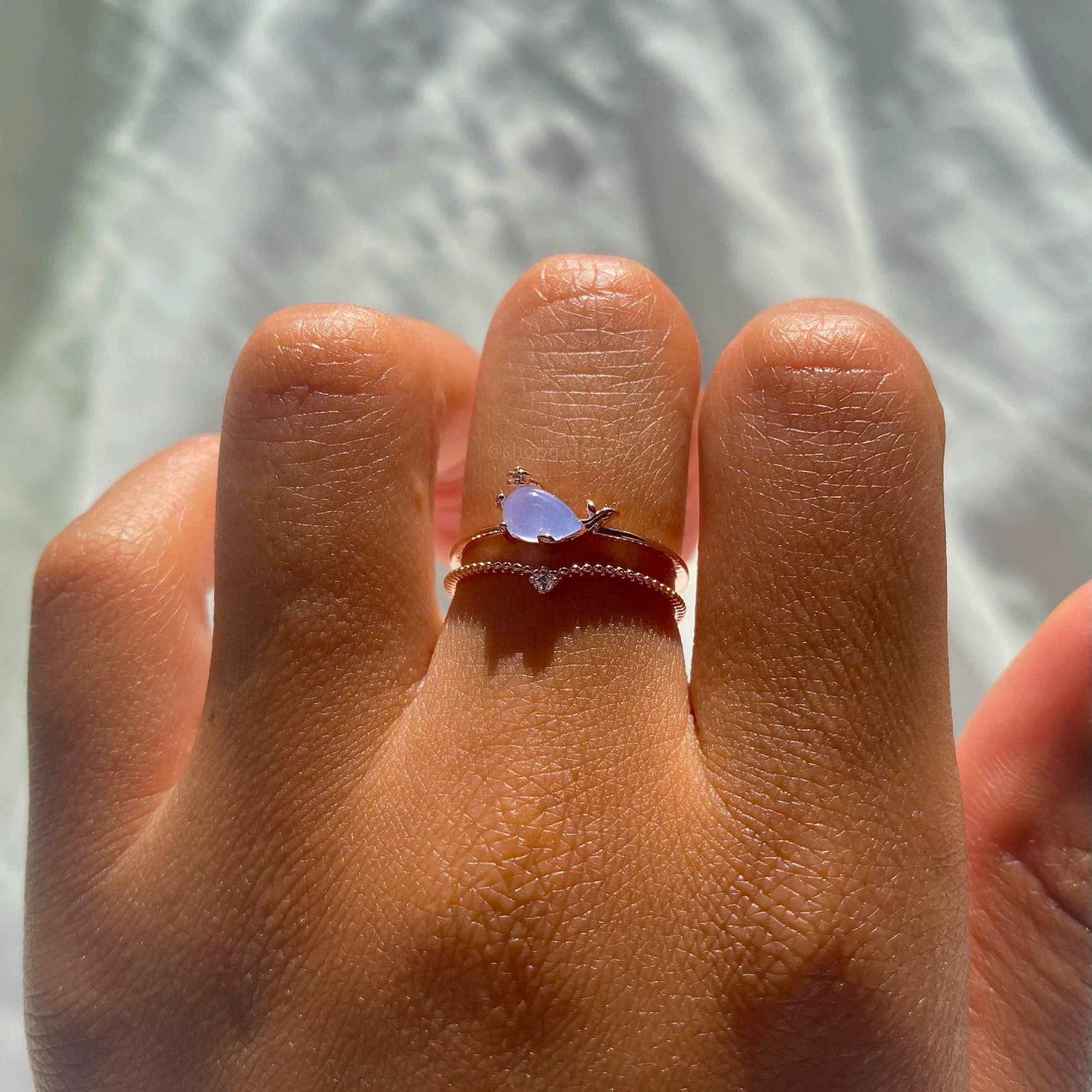Wholesale Women's Brass Marine Animal Ring With Colorful Zircon Featuring Crab And Seahorse Designs - Image 3
