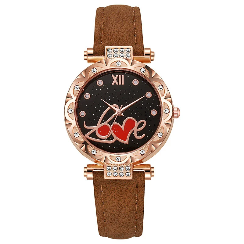Wholesale Women's Casual Student Quartz Belt Watch Plastic Case Imitation Leather Strap Stainless Steel Buckle Round Dial - Image 12