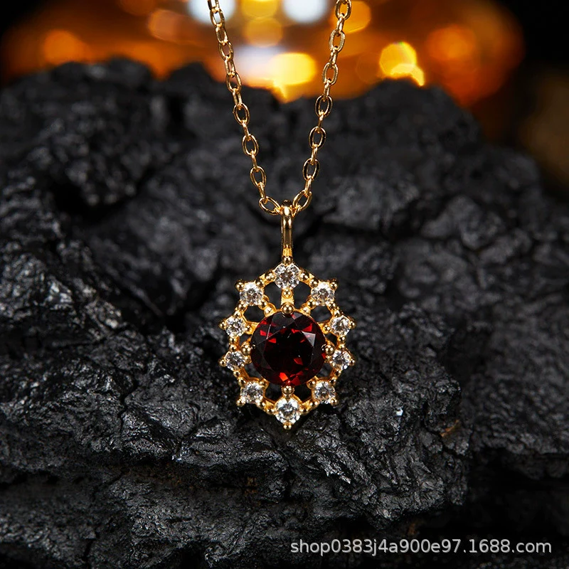 Wholesale Women's Cool Style Geometric S925 Sterling Silver 18K Gold Plated Gem Set Earrings - Image 16