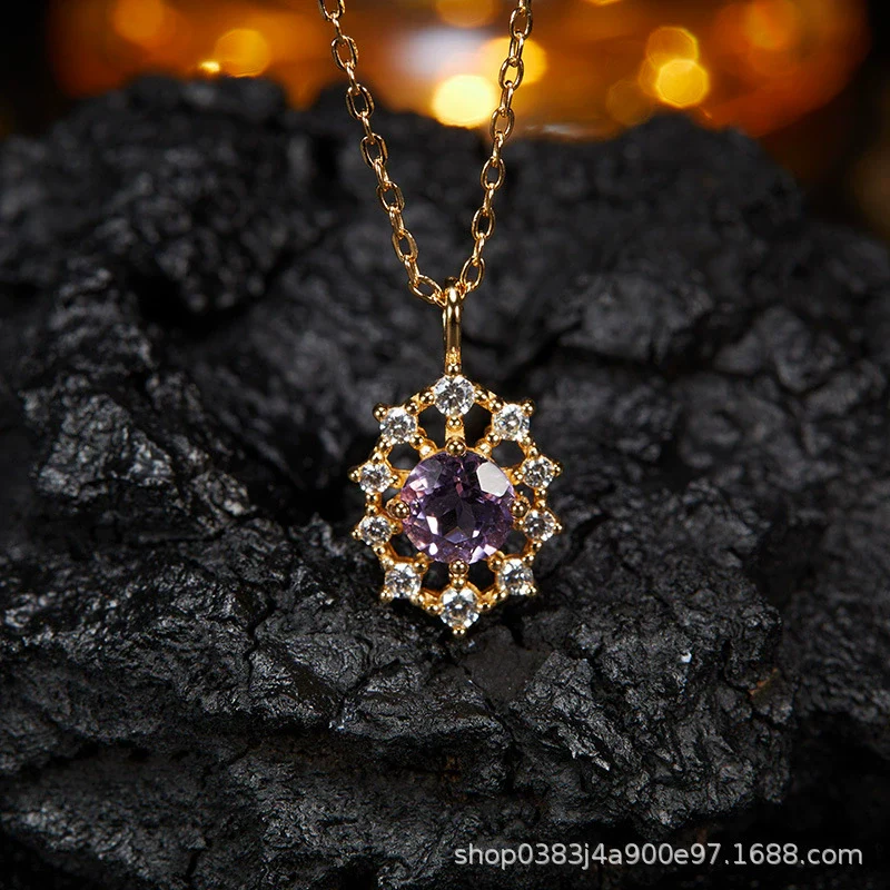 Wholesale Women's Cool Style Geometric S925 Sterling Silver 18K Gold Plated Gem Set Earrings - Image 18