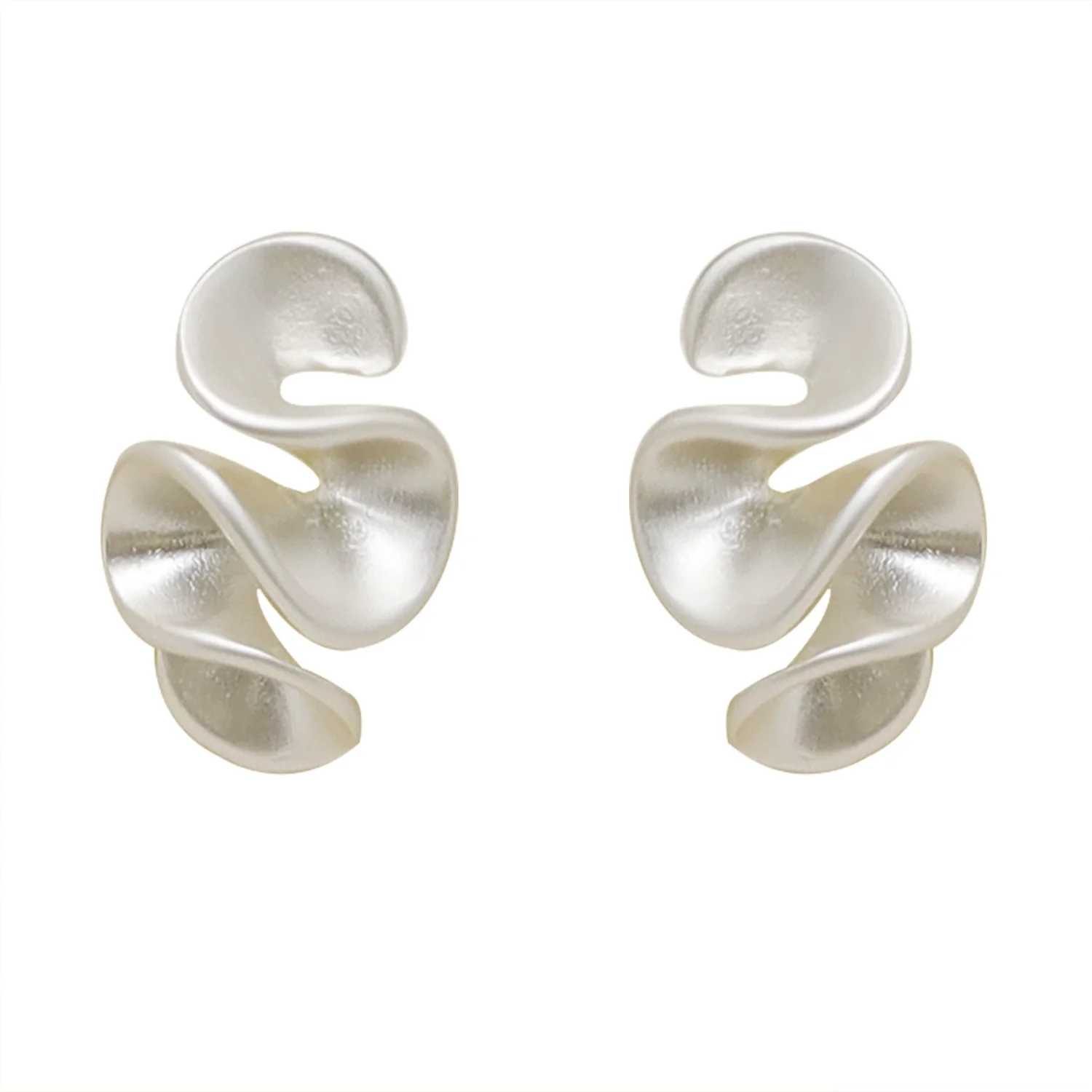 Wholesale Women's Copper Geometric Silicone Ear Clip Earrings With Electroplating And Minimalist Design - Image 5