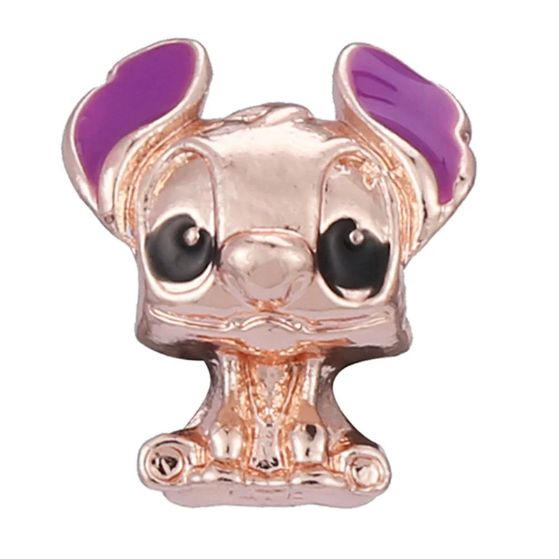 Wholesale Women's Diy Loose Beads Bracelet With Cartoon Animal Pendant Made Of Alloy Metal With Totem Pattern And Electroplating Treatment - Image 10