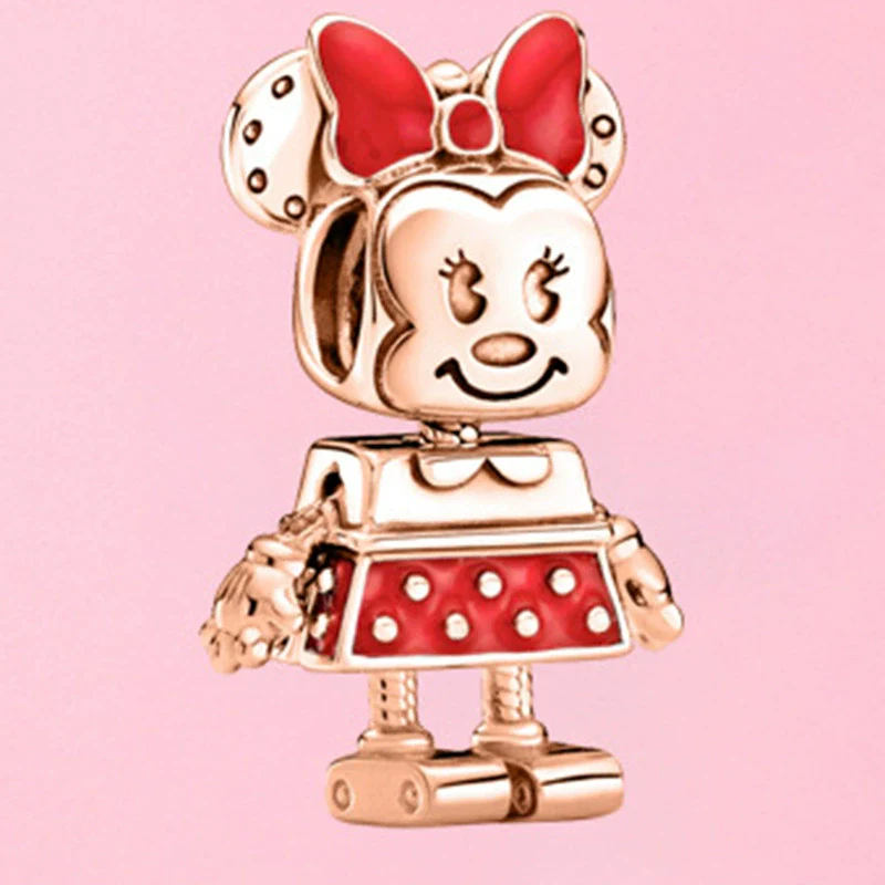 Wholesale Women's Diy Loose Beads Bracelet With Cartoon Animal Pendant Made Of Alloy Metal With Totem Pattern And Electroplating Treatment - Image 15