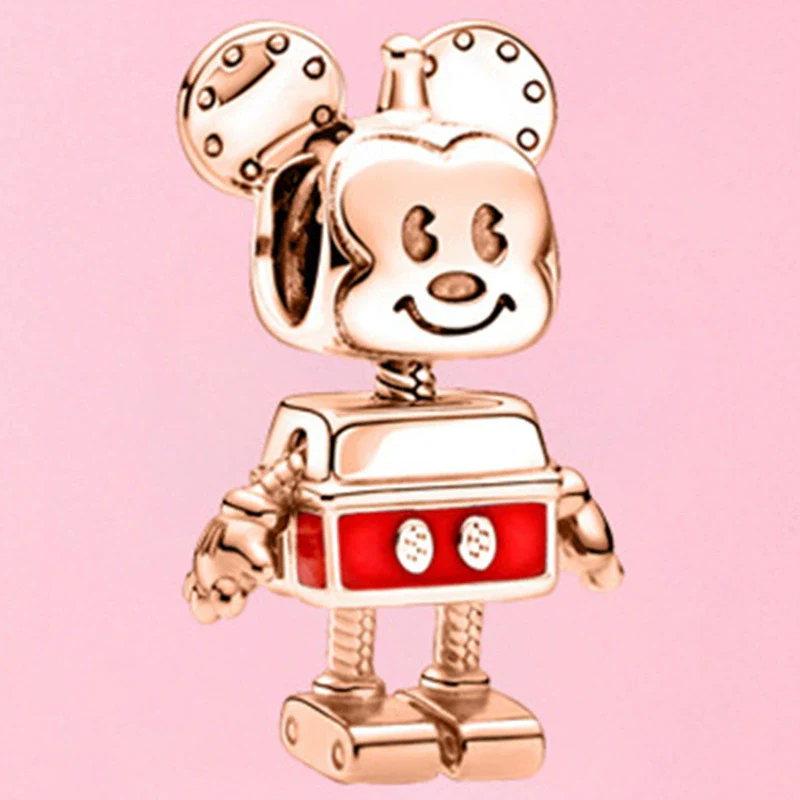 Wholesale Women's Diy Loose Beads Bracelet With Cartoon Animal Pendant Made Of Alloy Metal With Totem Pattern And Electroplating Treatment - Image 16