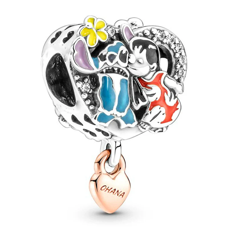 Wholesale Women's Diy Loose Beads Bracelet With Cartoon Animal Pendant Made Of Alloy Metal With Totem Pattern And Electroplating Treatment - Image 19