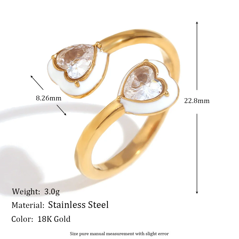 Wholesale Women's Fashion Geometric Stainless Steel 18K Gold Electroplated Swirl Knotted Daisy Ring - Image 2