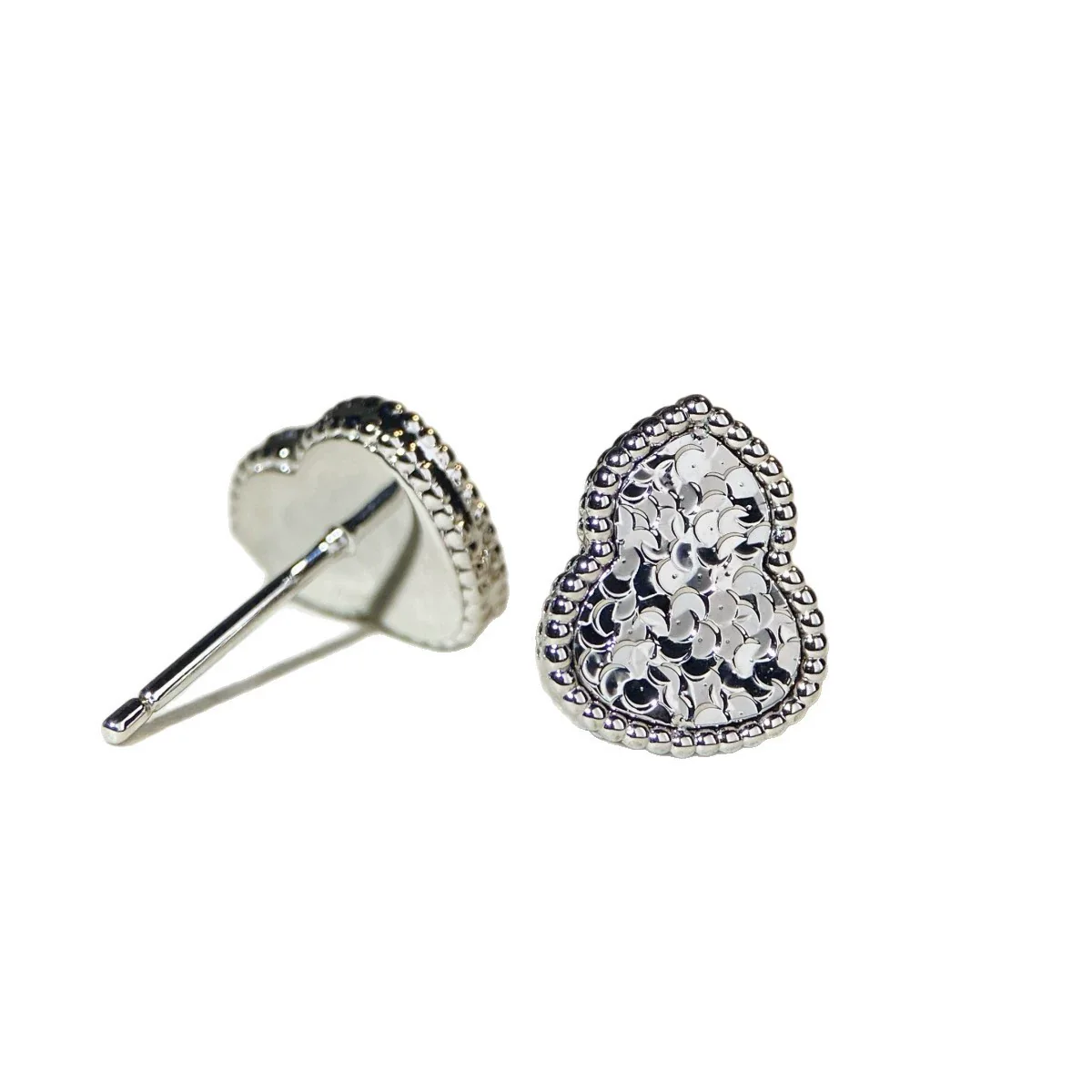 Wholesale Women's Geometric Copper Earrings With Silver Needles And Electroplating - Image 5