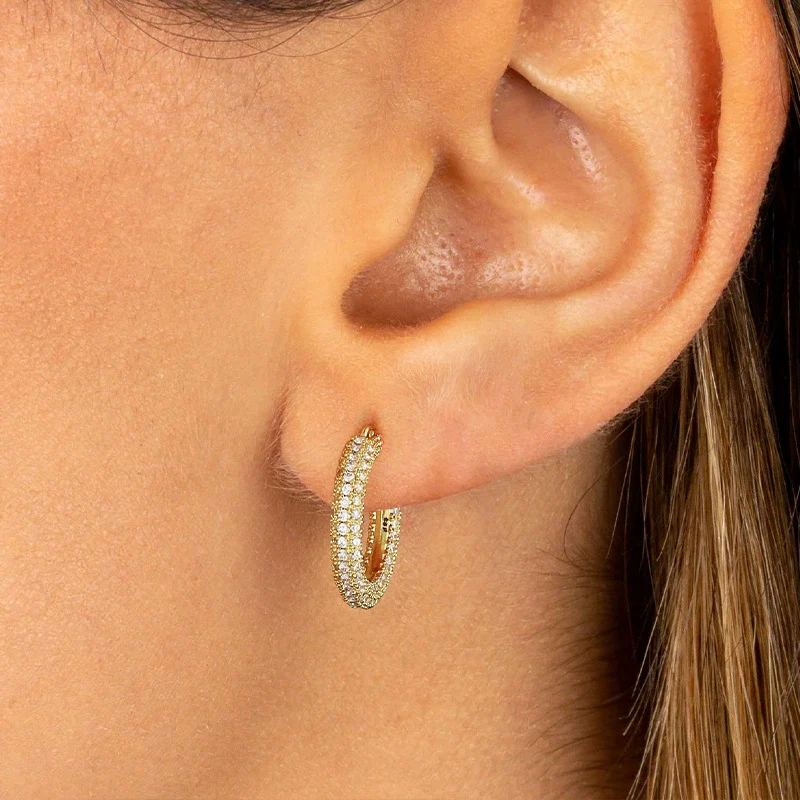 Wholesale Women's Geometric Copper Electroplated French Medieval Vintage Court Style Earrings