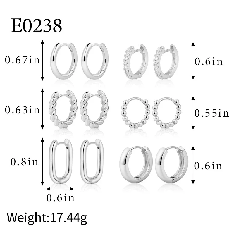 Wholesale Women's Geometric Copper Electroplated Light Luxury Gold Pigment Earrings Jewelry - Image 7