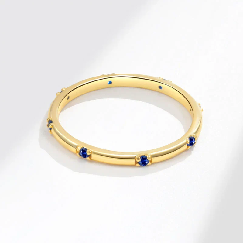 Wholesale Women's Geometric Copper Zircon Inlaid Electroplated Fashion Light Luxury Ring - Image 7