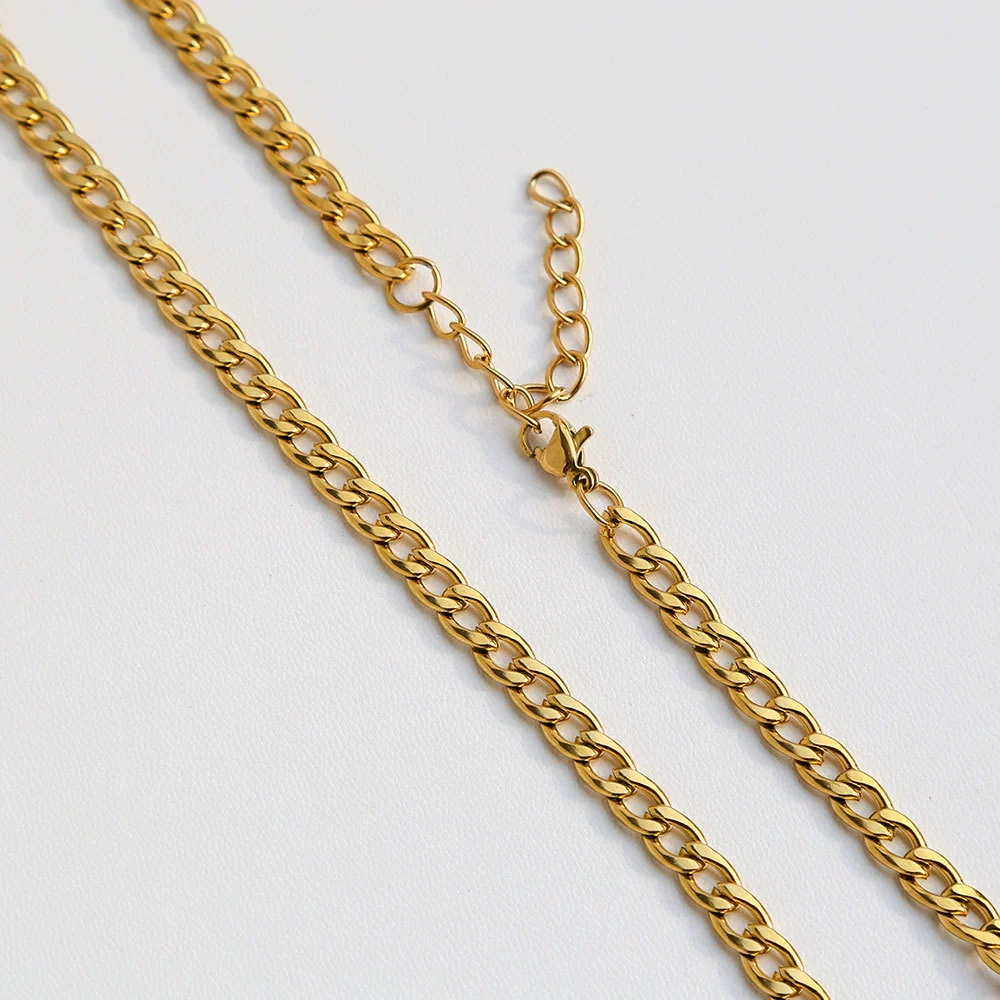 Wholesale Women's Geometric Cross Stainless Steel Electroplated Necklace - Image 7