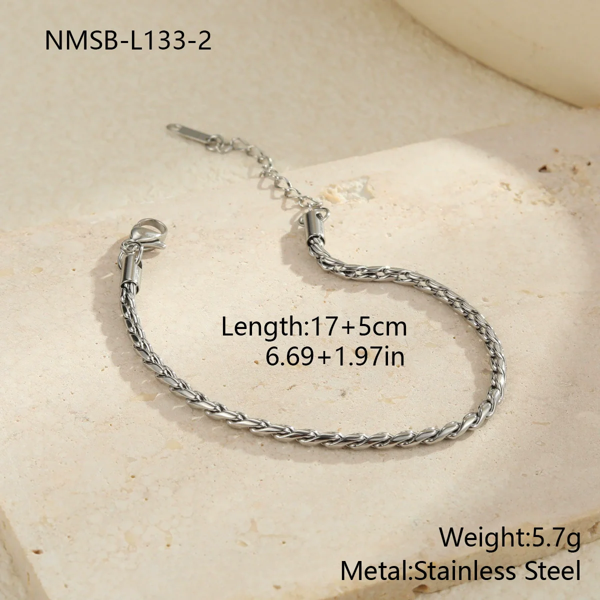 Wholesale Women's Geometric Stainless Steel 18K Gold Plated Chain Necklace Light Luxury Minimalist Fashionable Jewelry - Image 13