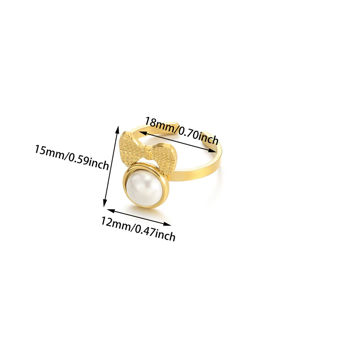 Wholesale Women's Geometric Stainless Steel Electroplated Cross Rings Light Luxury Hand Jewelry - Image 9