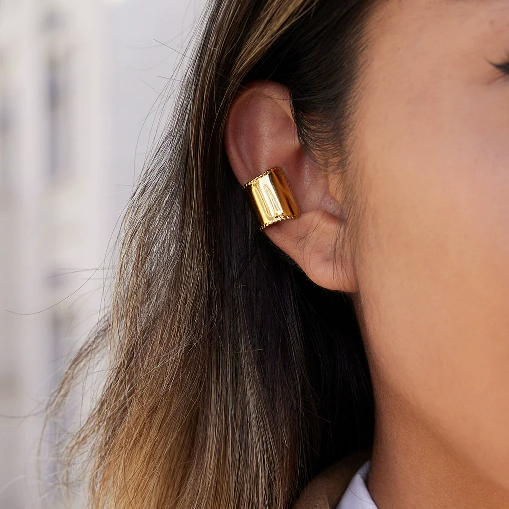 Wholesale Women's Geometric Stainless Steel Electroplated Earrings Classic Style Jewelry - Image 3