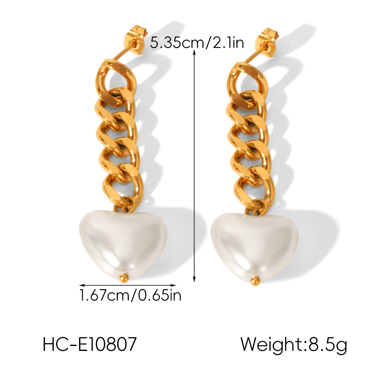 Wholesale Women's Geometric Stainless Steel Electroplated Earrings In Ins Style Minimalist Design - Image 6