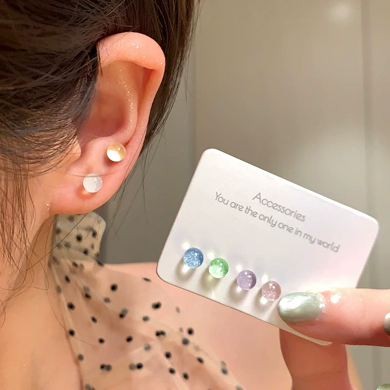 Wholesale Women's Highend Niche Simple Geometric Heart Bow Drop Shape Copper 925 Silver Needle Zircon Pearl Earrings Jewelry - Image 26