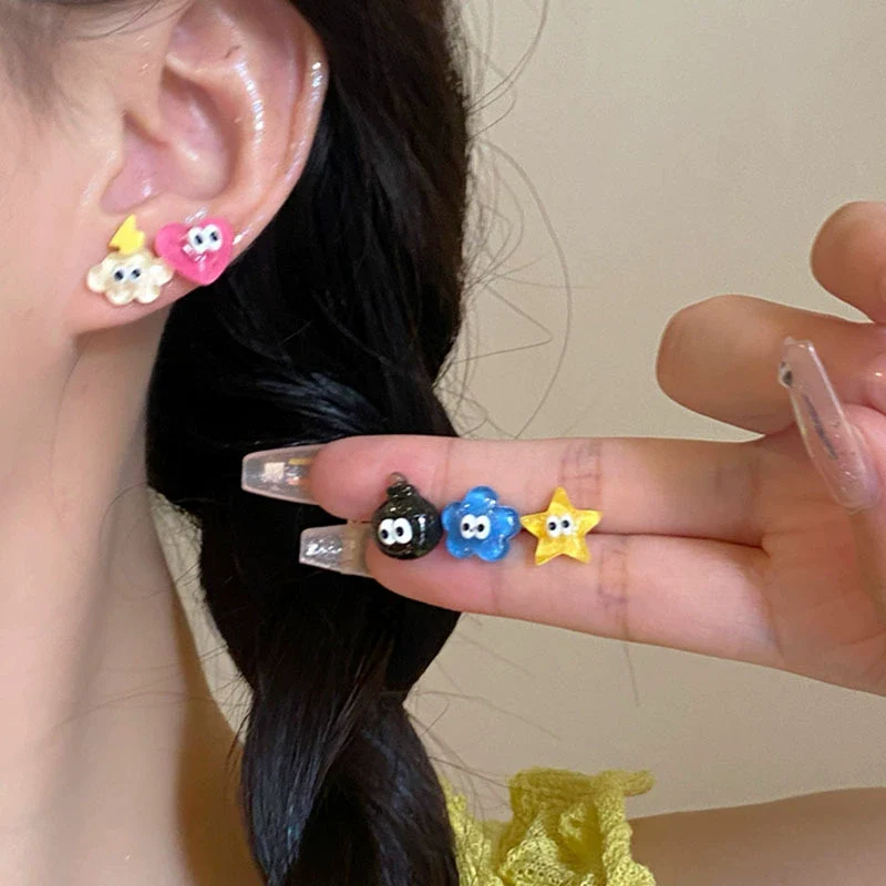 Wholesale Women's Highend Niche Simple Geometric Heart Bow Drop Shape Copper 925 Silver Needle Zircon Pearl Earrings Jewelry - Image 6