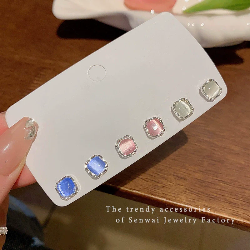 Wholesale Women's Highend Niche Simple Geometric Heart Bow Drop Shape Copper 925 Silver Needle Zircon Pearl Earrings Jewelry - Image 7