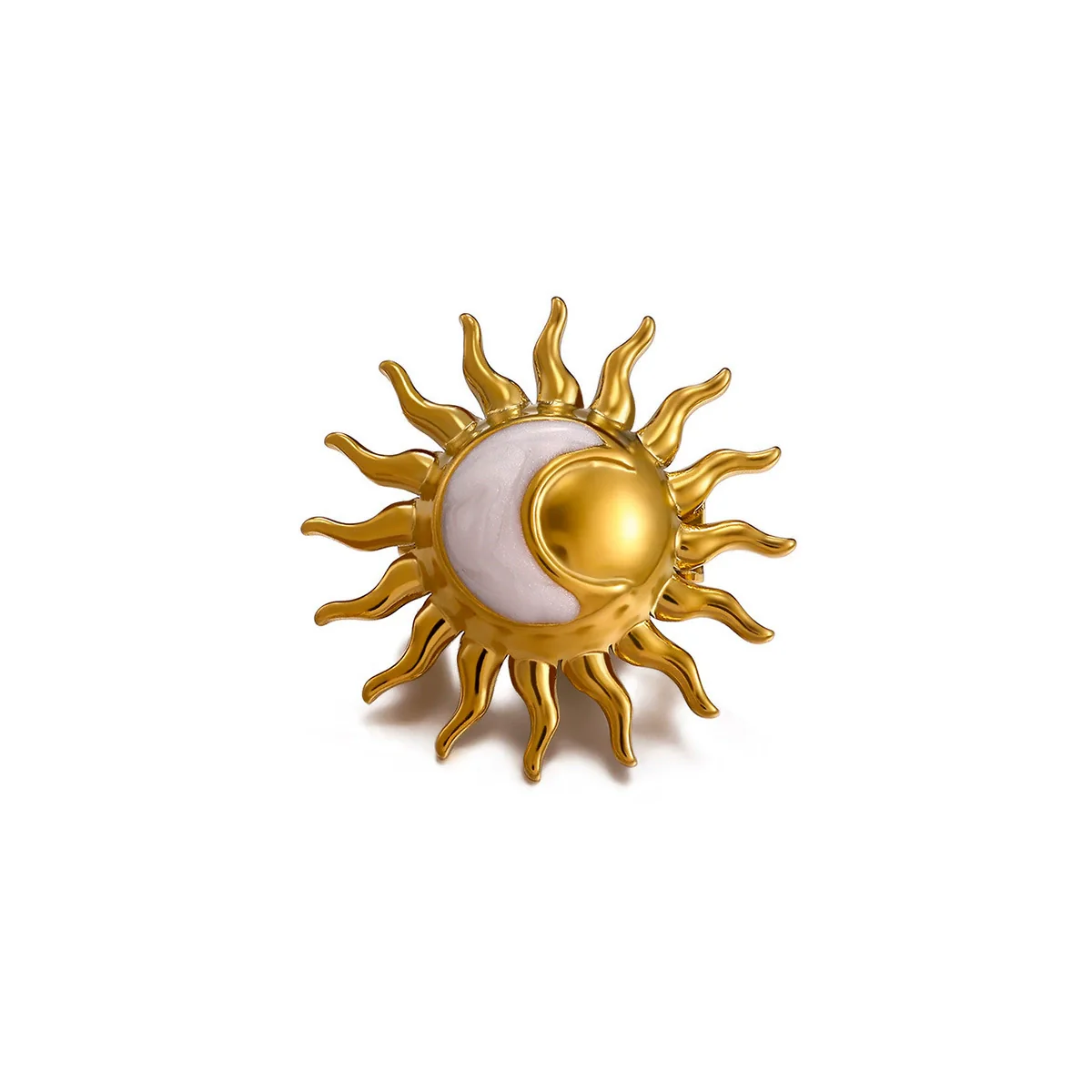 Wholesale Women's Highend Retro Elegant Bow Tie Starfish Stainless Steel Brooch Inlaid With Gold Accessories - Image 5