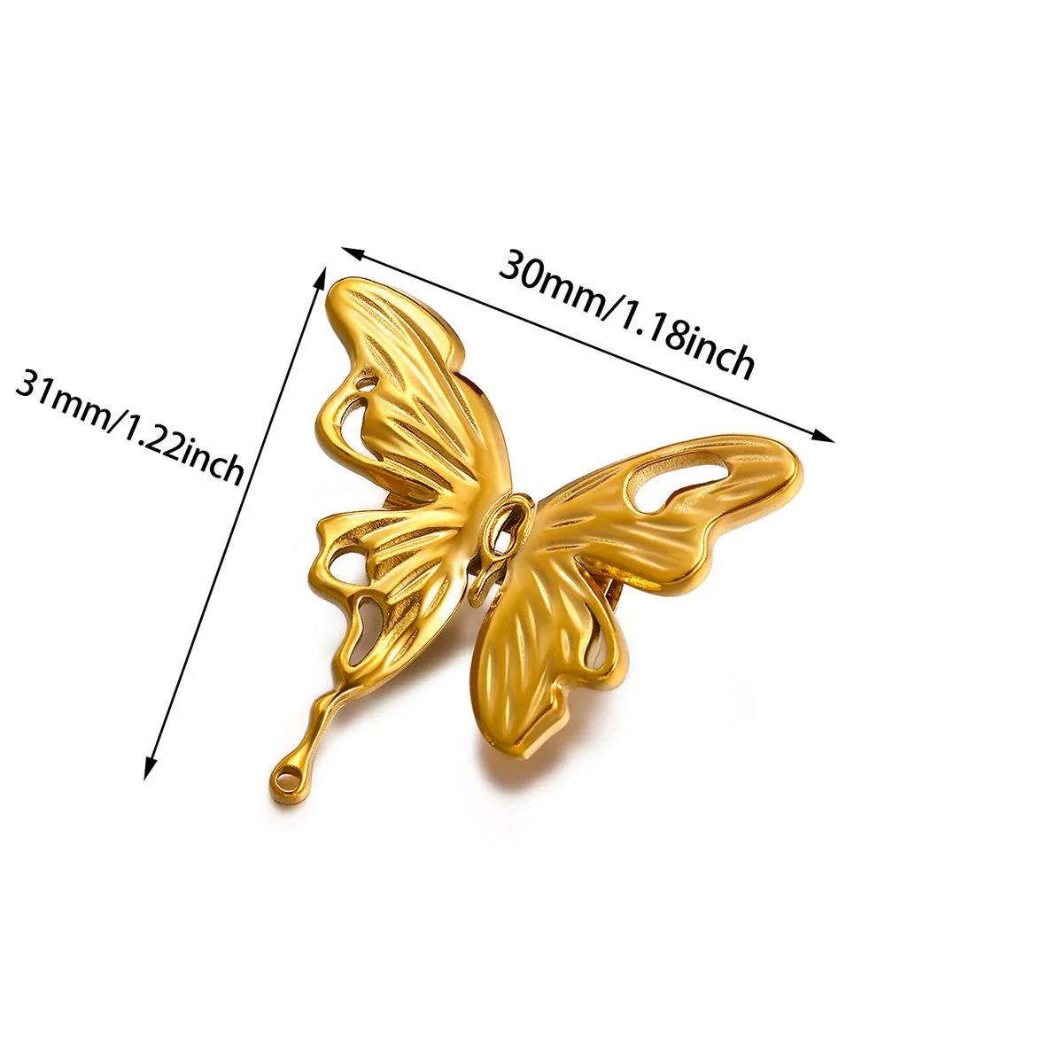 Wholesale Women's Highend Retro Elegant Bow Tie Starfish Stainless Steel Brooch Inlaid With Gold Accessories - Image 7