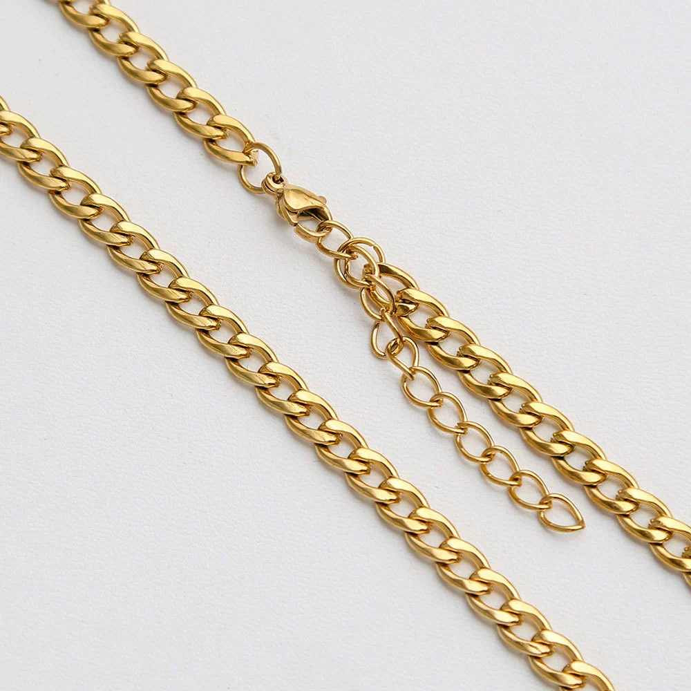 Wholesale Women's Ins Style Electroplated Stainless Steel Cross Yshaped Chain Pendant Necklace - Image 8