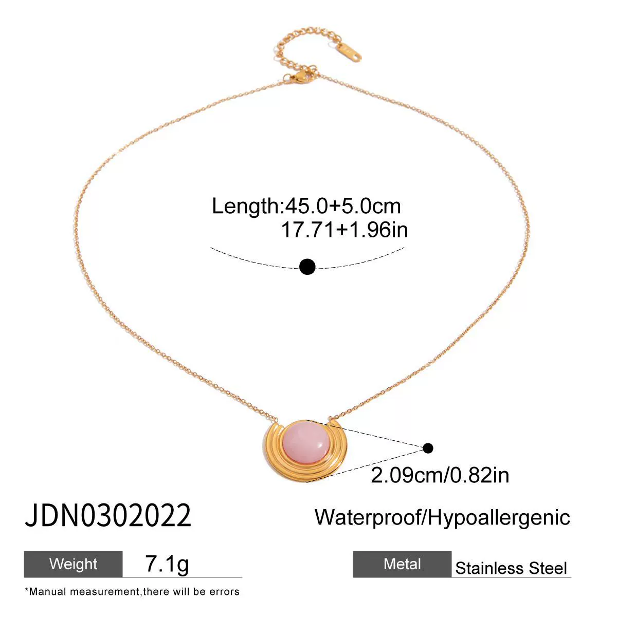 Wholesale Women's Jewelry Set Electroplated Stainless Steel And Titanium Steel Necklaces And Earrings With Geometric Stars Sun And Moon Clouds And Universe Patterns - Image 6