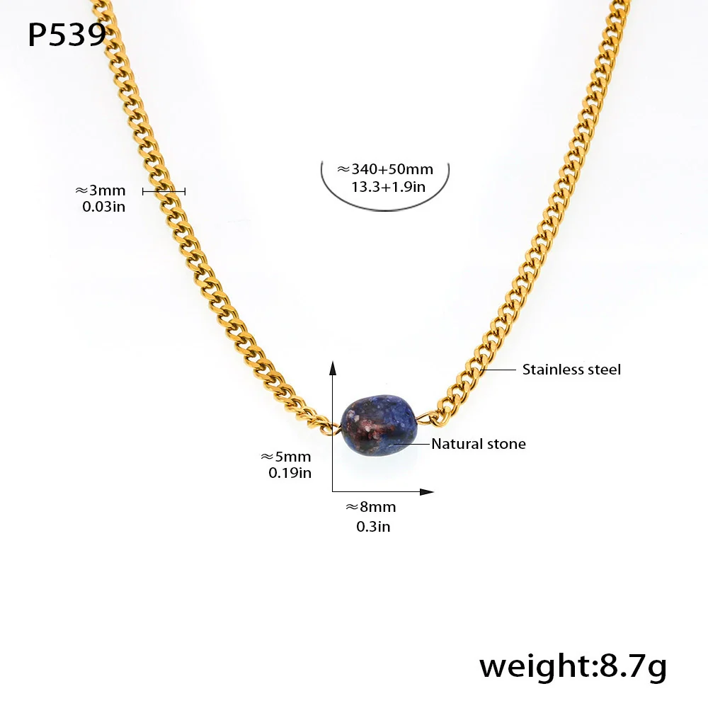 Wholesale Women's Jewelry Set With Ferris Wheel Design Electroplated Titanium Steel And Freshwater Pearl Necklace And Earrings - Image 7