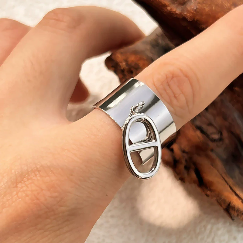 Wholesale Women's Jewelry Vintage Style Animal Pattern Stainless Steel Ring Bracelet Electroplated - Image 6