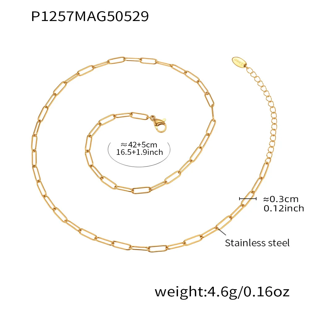 Wholesale Women's Light Luxury Geometric Ferris Wheel Octopus Starfish Diy Necklace In Stainless Steel And Titanium Steel With Electroplating - Image 7