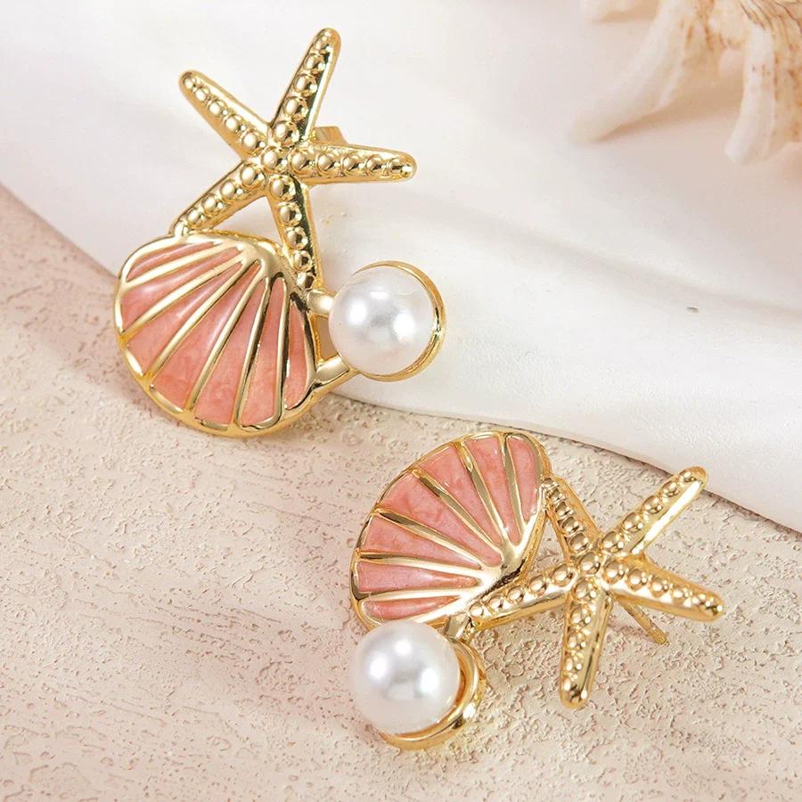 Wholesale Women's Light Luxury Style Dripping Oil Animal Stainless Steel Earrings - Image 3