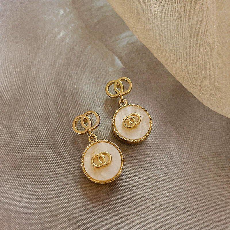 Wholesale Women's Midancient Vintage Jewelry Medieval Style Alloy 925 Silver Geometric Drop Shape Earrings Set With Diamonds - Image 5