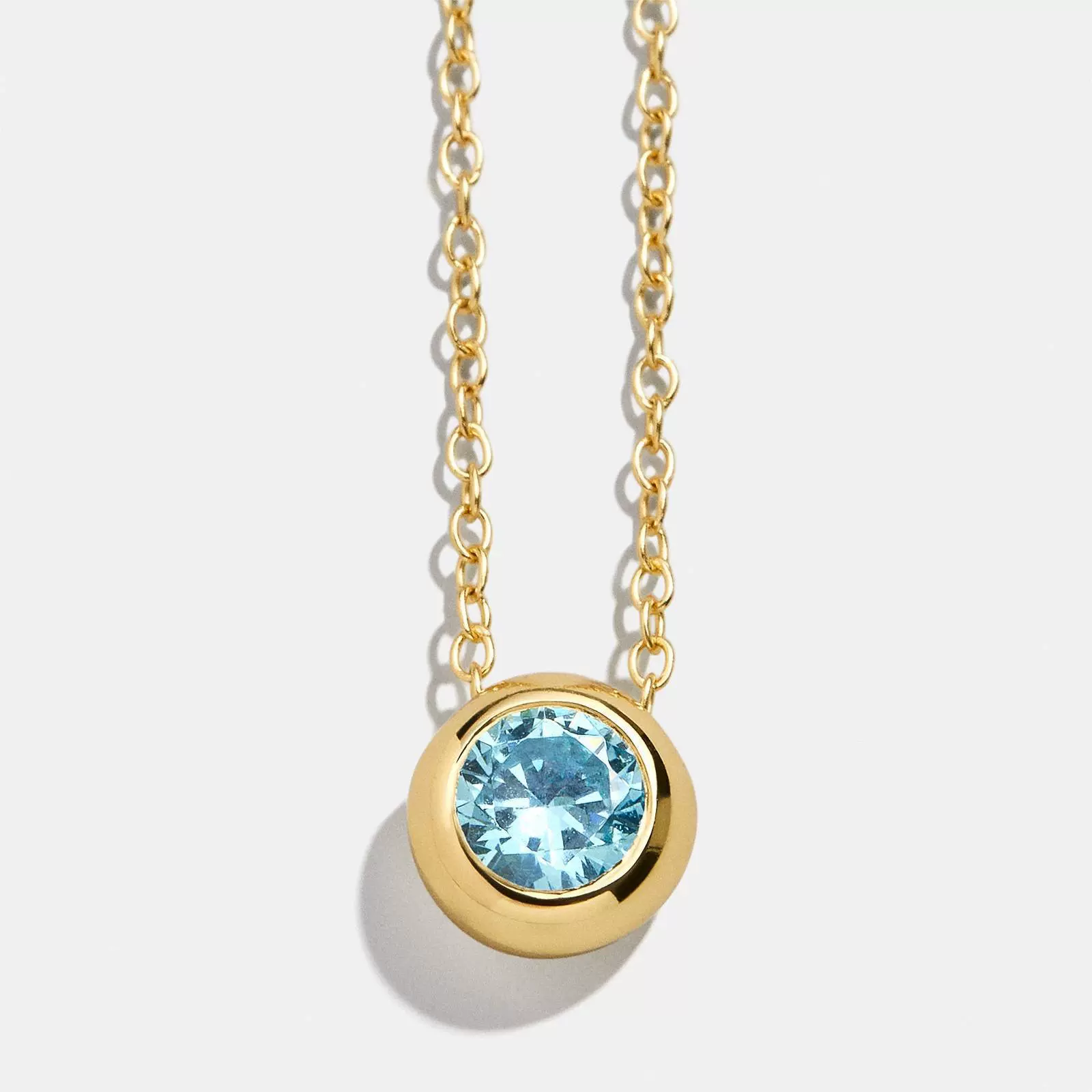 Wholesale Women's Minimalist Geometric Copper Ochain Necklace With Mixed Gemstone Inlay And Diamond Treatment - Image 5