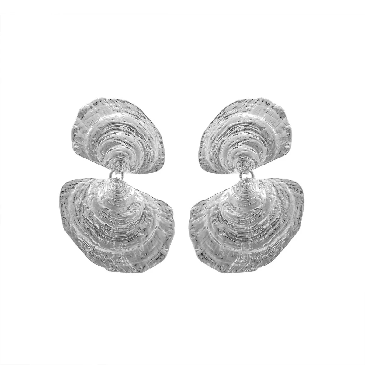 Wholesale Women's Multilayer Geometric Zinc Alloy Earrings With Electroplating Fashion Style - Image 4