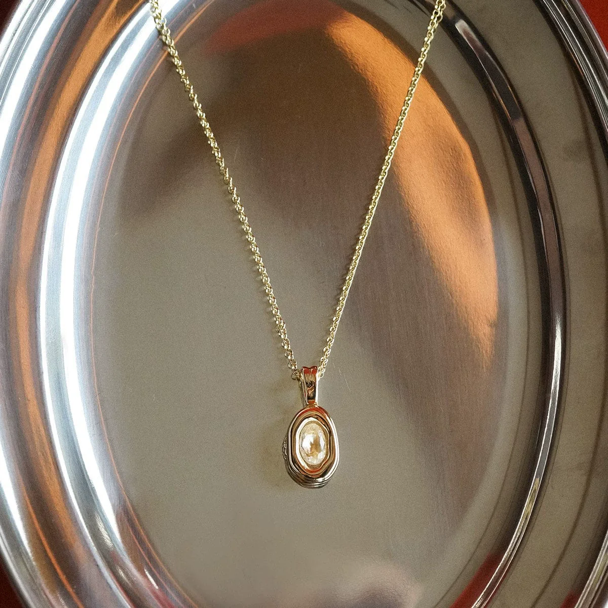 Wholesale Women's Palace Style Geometric Copper Zircon Electroplated Necklace With Letter Number Text Shaped Pendant And Regular Chain - Image 4