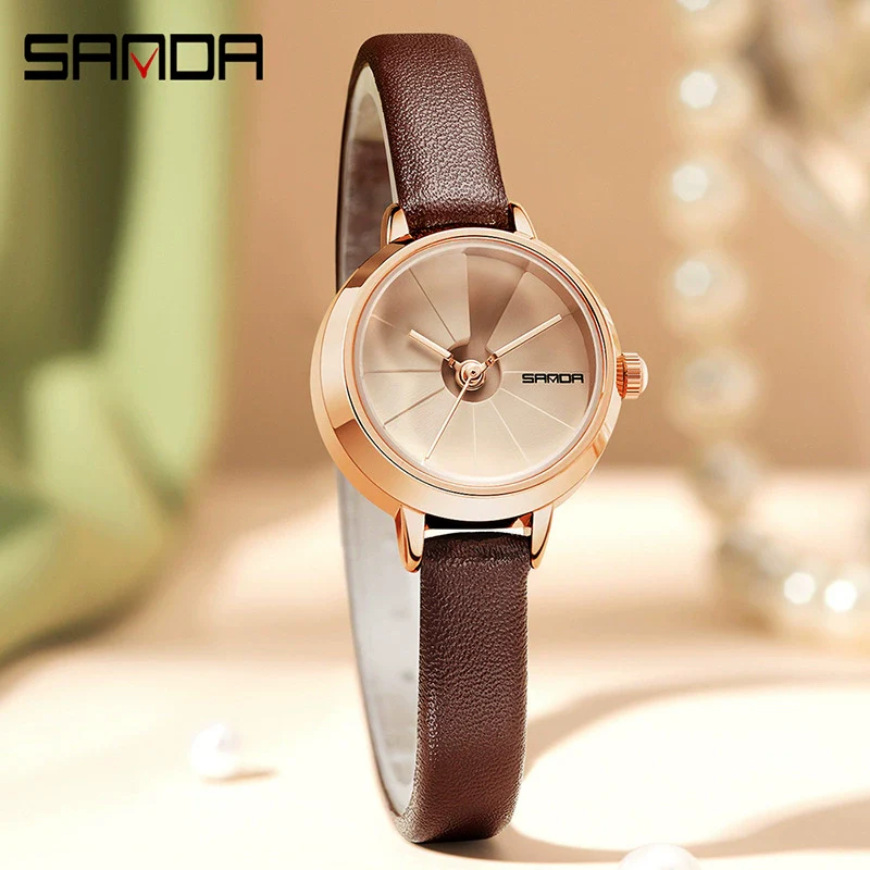 Wholesale Women's Quartz Watch Zinc Alloy Case Mesh Belt Round Dial Casual Waterproof - Image 2