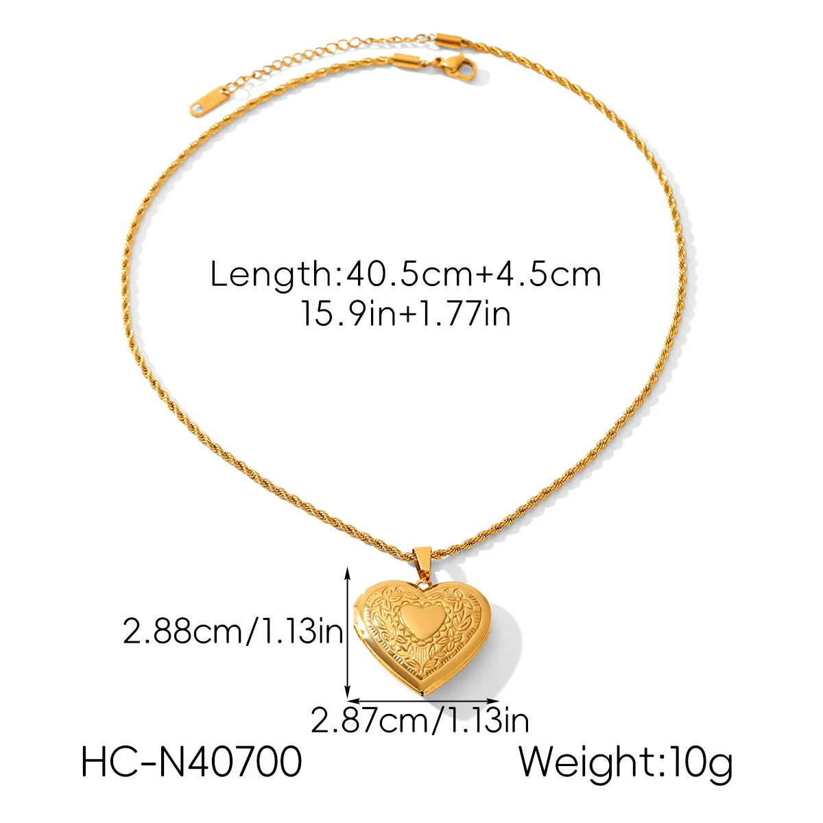 Wholesale Women's Retro Geometric Embossed Electroplated Stainless Steel Fliptop Pendant Twist Chain Necklace Luxury Niche Jewelry - Image 8