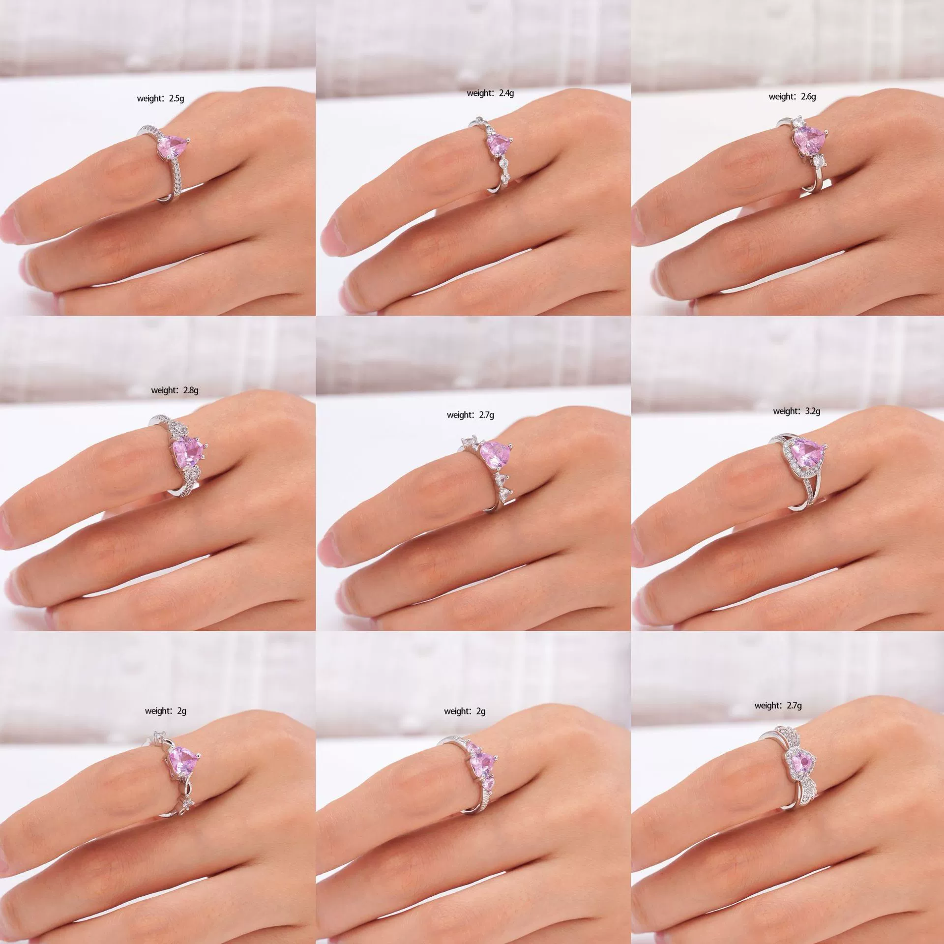 Wholesale Women's Retro Light Luxury Geometric Copper Pearl Butterfly Ring Inlaid With Zircon And Electroplated - Image 2