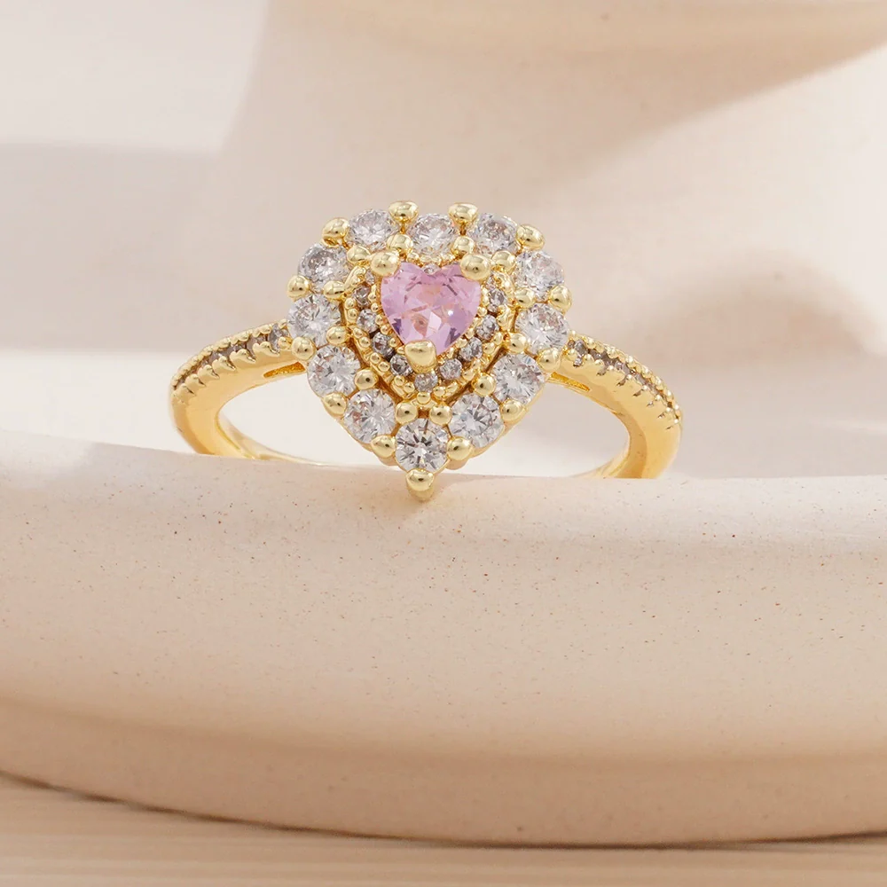 Wholesale Women's Retro Light Luxury Geometric Copper Pearl Butterfly Ring Inlaid With Zircon And Electroplated - Image 30