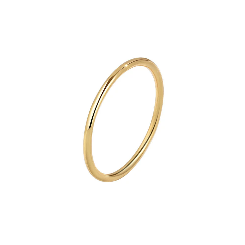 Wholesale Women's S925 Sterling Silver Geometric Style Electroplated Ring - Image 5